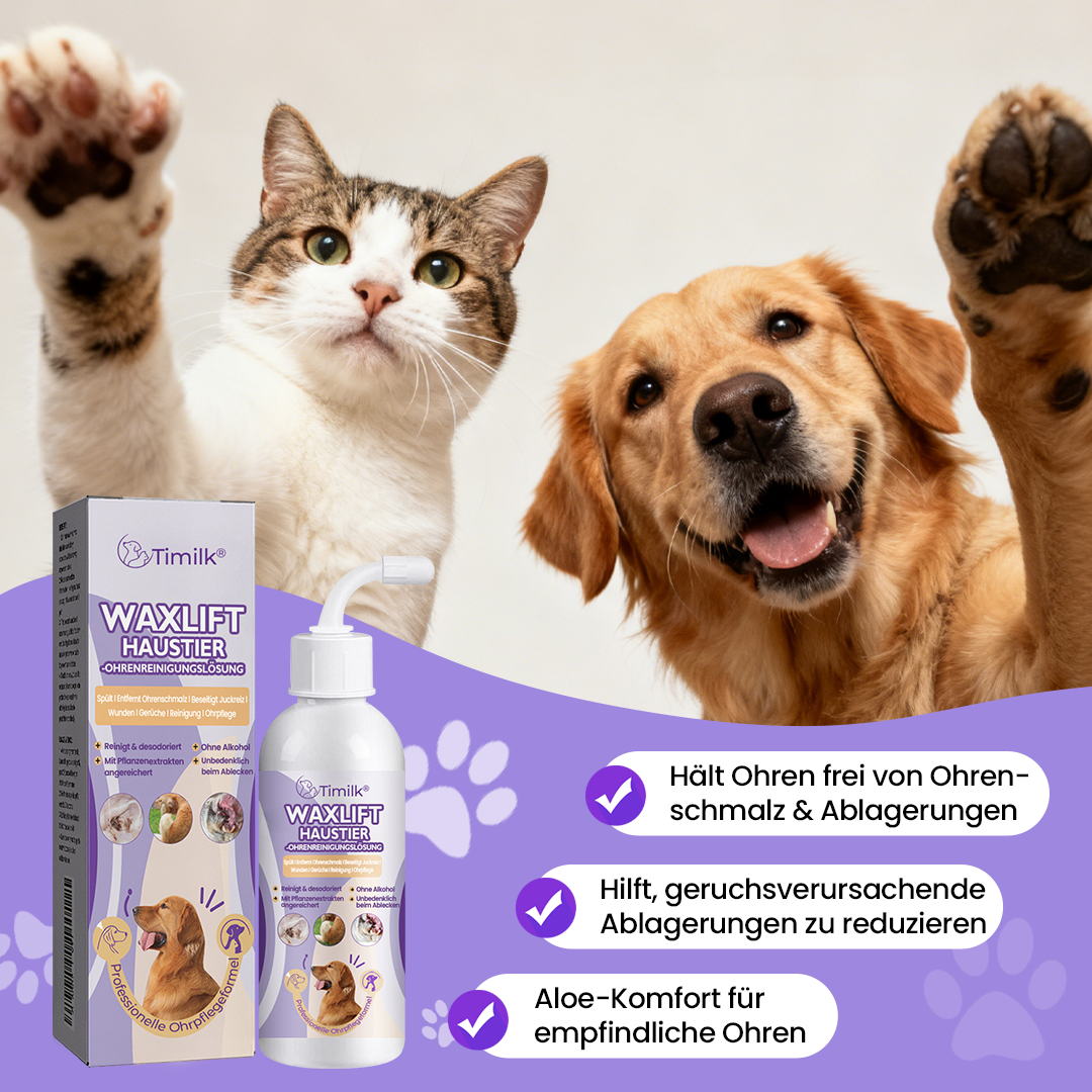 Timilk® WaxLift Haustier-Ohrenreinigungslösung 🔥