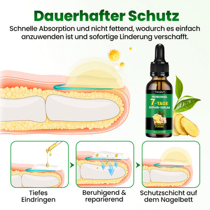 Timilk® HerbaNail 7-Tage Repair-Serum 🔥 FDA-zertifiziert (Klinisch bewährte Kräuterformel für 7-Tage-Nagelpilz-Reparatur & Stärkungsaufbau 🌿)