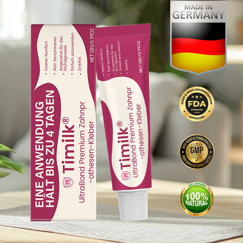 Timilk® UltraBond Premium Zahnprothesen-Kleber 🔥