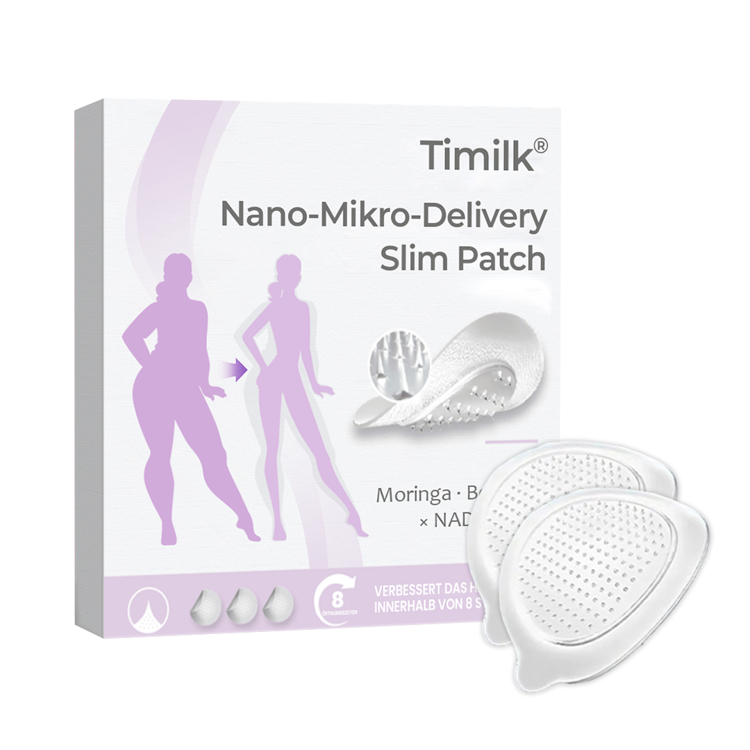 Timilk® Nano-Mikro-Delivery Slim Patch — Moringa · Berberin × NAD+ 10-in-1