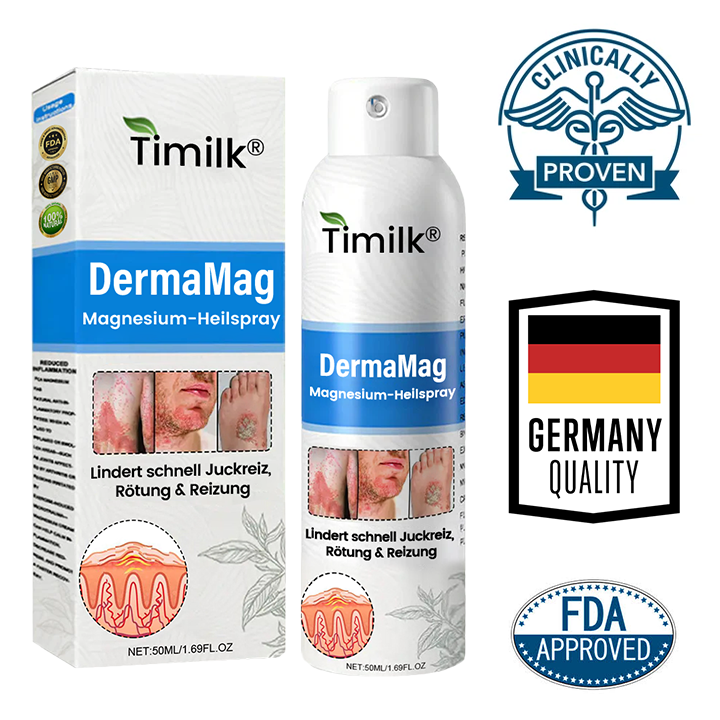 ✅ Offizieller Shop: Timilk® DermaMag Magnesium-Reparaturspray 🔥