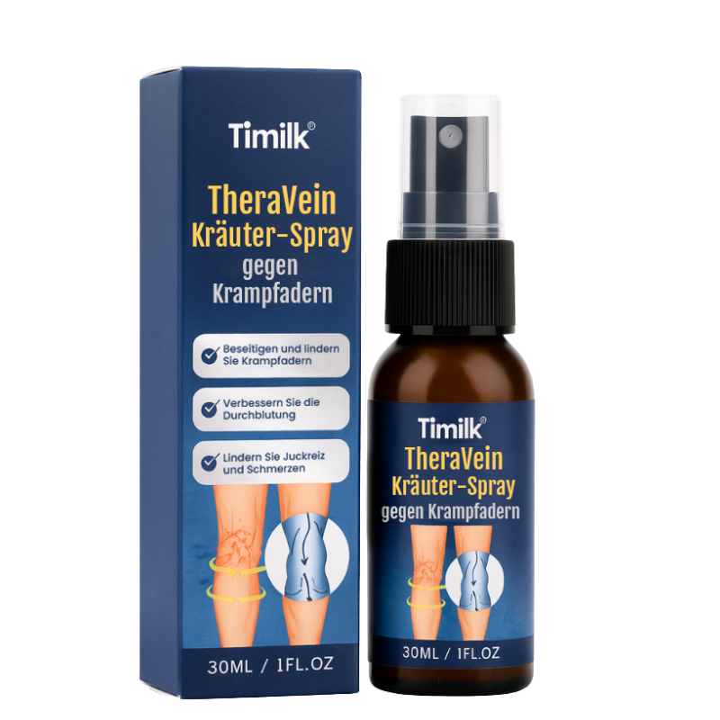 Timilk® TheraVein Kräuter-Spray gegen Krampfadern 🔥