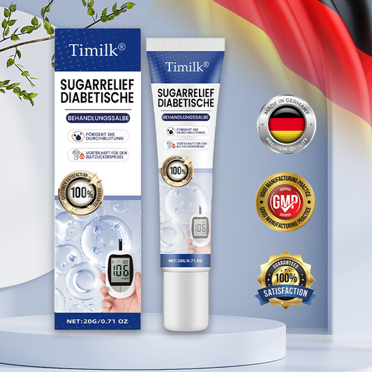 Timilk® SugarRelief Creme zur Behandlung von Diabetes