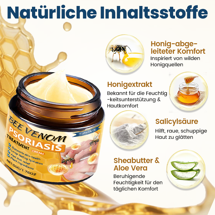 Timilk® BeeVenom Psoriasis-Behandlungscreme ❤️